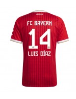 Bayern Munich Luis Diaz #14 Domácí Dres pro Dámské 2026-27 Krátký Rukáv